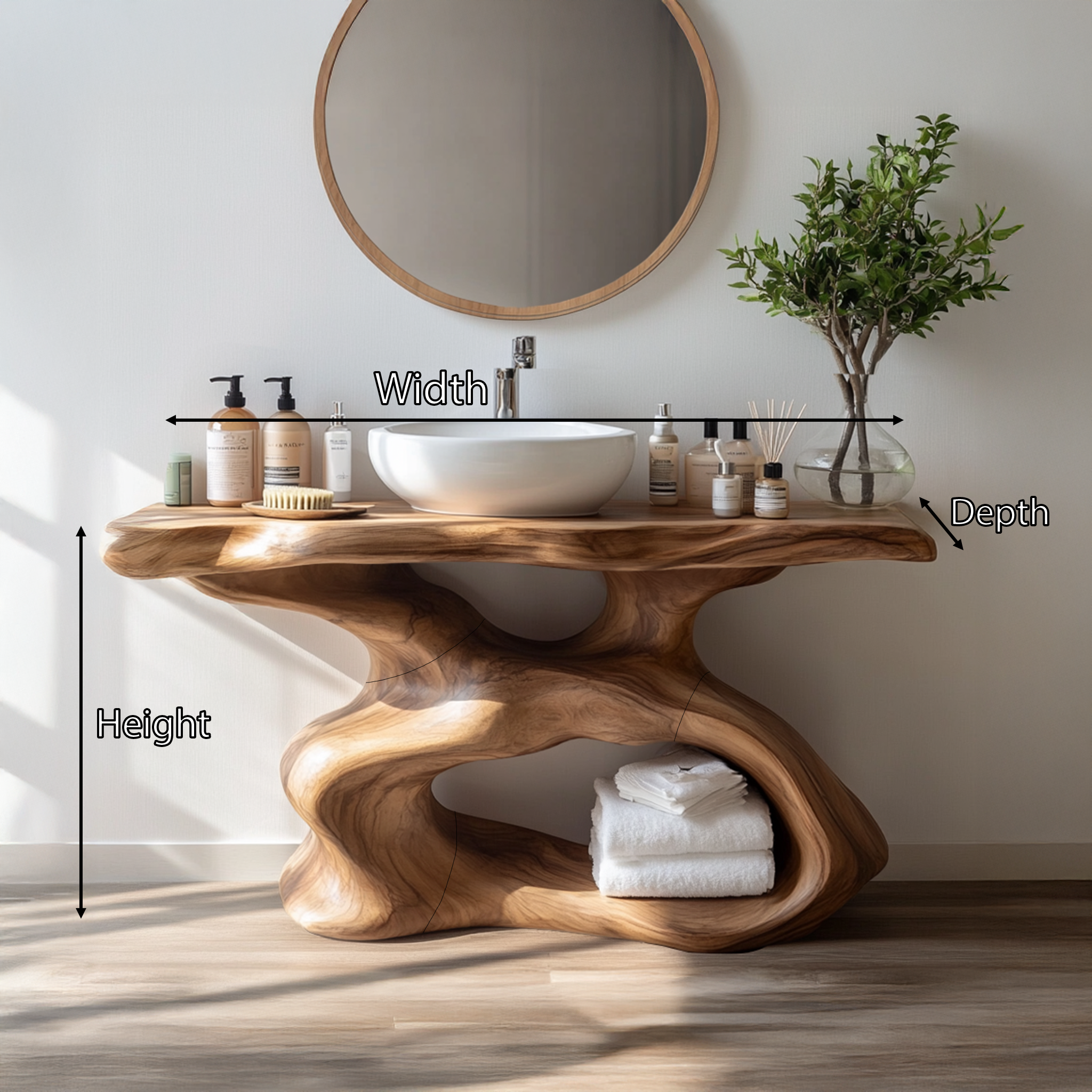 Farmhouse Vanity For Traditional Bathroom Furniture