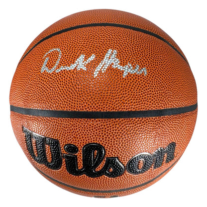 Derek Harper Signed Wilson Authentic Series Basketball (Beckett)