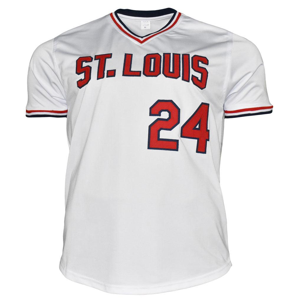 Whitey Herzog Signed St. Louis White Baseball Jersey (JSA)