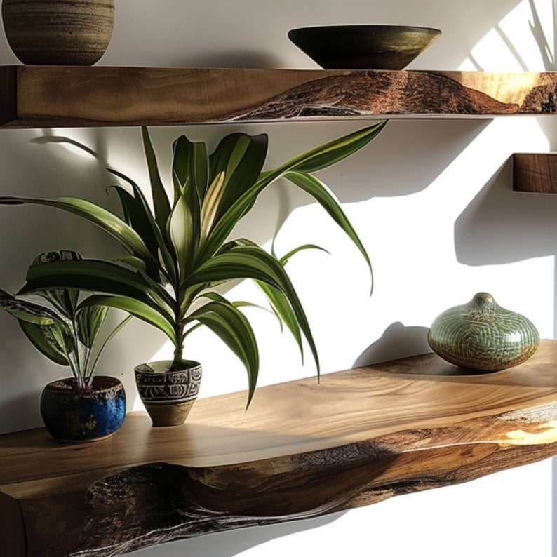 Floating Wall Shelf Wood Shelves