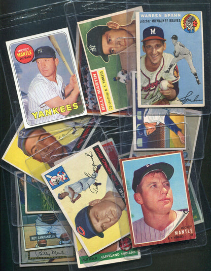 50's Sampler Vintage Baseball Card Mystery Pack - Decades Series