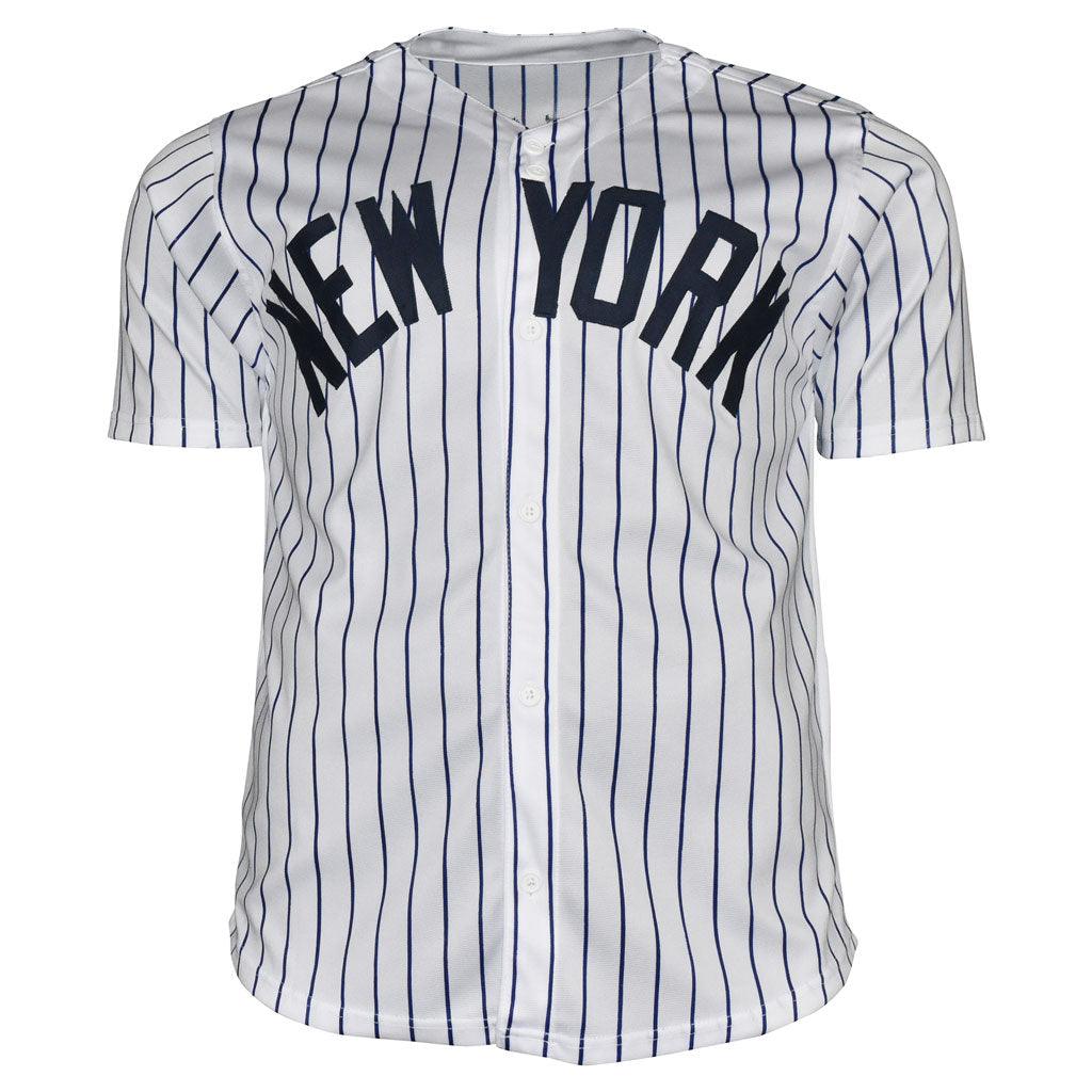 Reggie Jackson Signed New York Pinstripe Baseball Jersey (JSA)