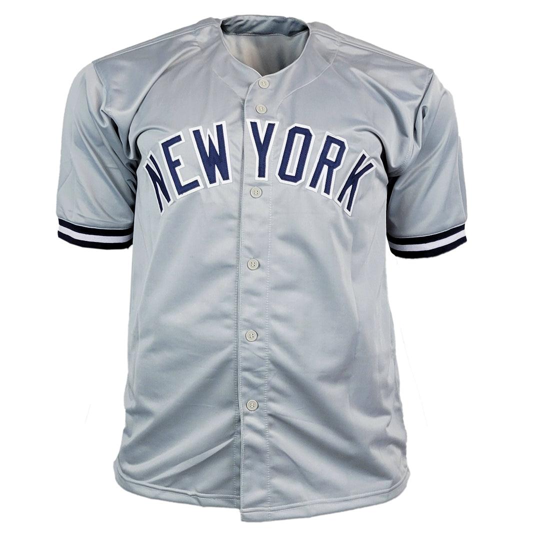 Andruw Jones Signed New York Grey Baseball Jersey (JSA)