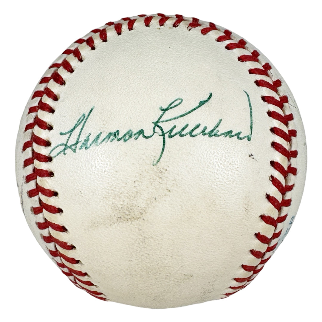 Killebrew, Robinson, Garvey, Boudreau, Williams Signed Rawlings Official American League Baseball (JSA)