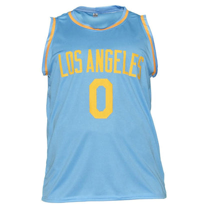 Kyle Kuzma Signed Los Angeles  light Blue Basketball Jersey (Beckett)