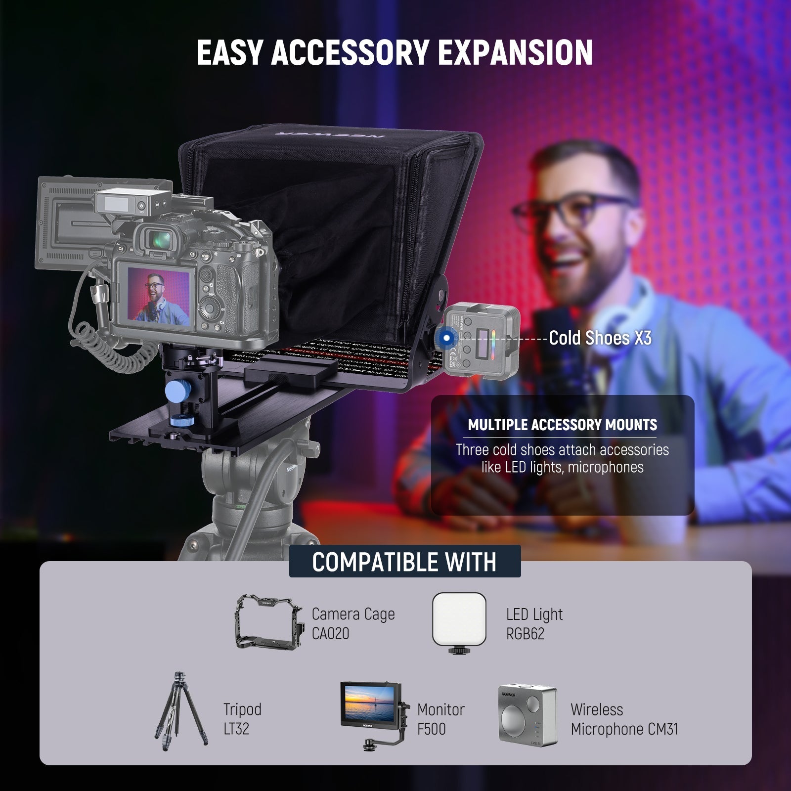 NEEWER X12II Remote Teleprompter