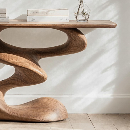Mid Century Console Table For Living Room