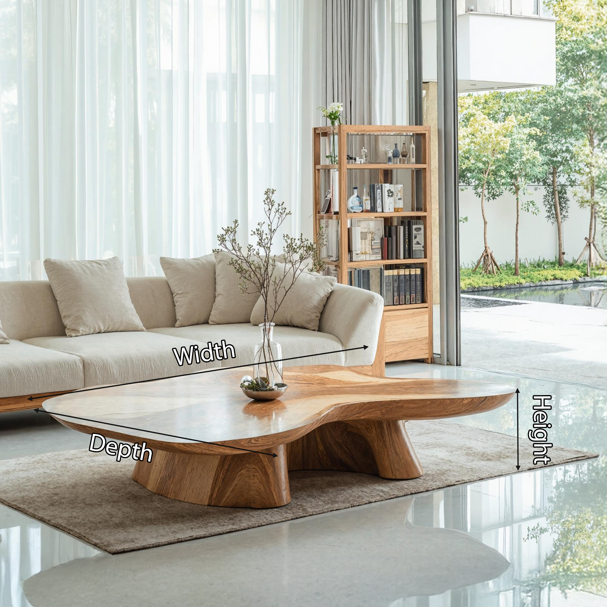 Farmhouse Wood Table For Stylish Furniture Decor