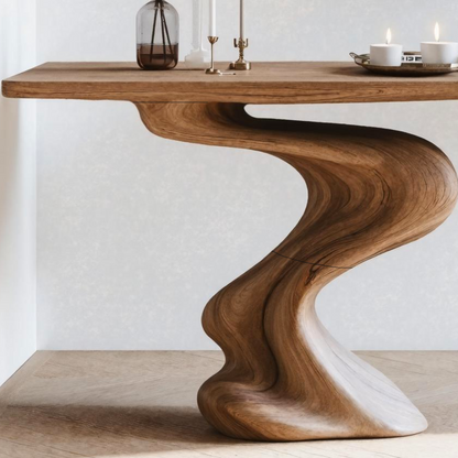 Handcrafted Modern Console Table Furniture Decor