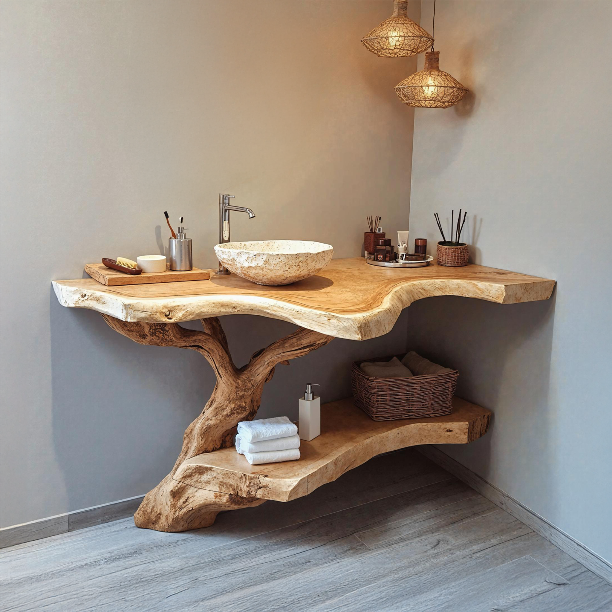 Mid Century Modern Bathroom Vanity For Stylish Home Upgrades