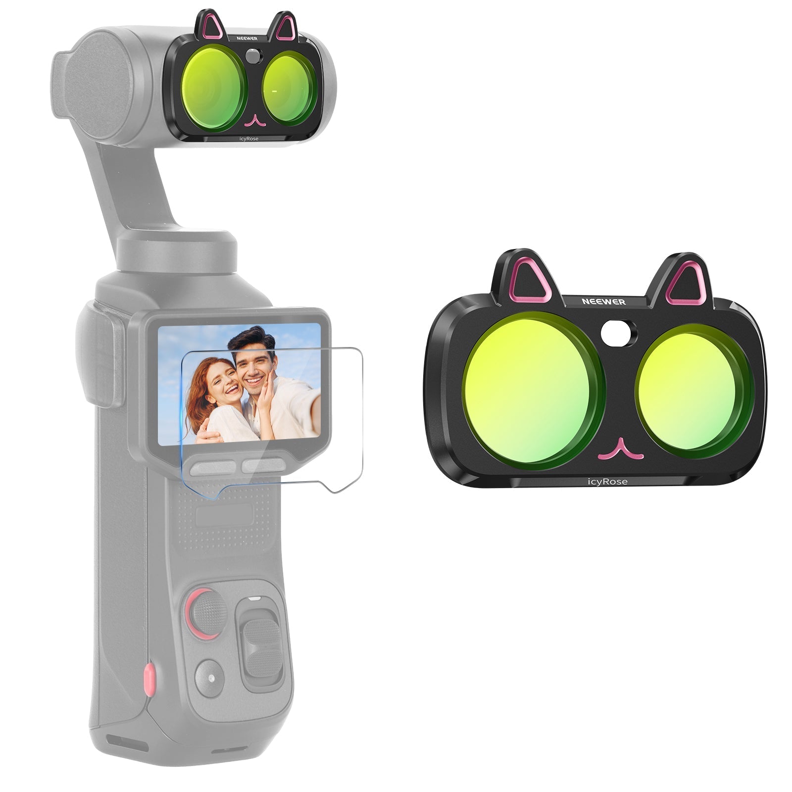 NEEWER FL-L12 Clarity & Icy Rose Effect Filter Compatible with Insta360 Luna Ultra | Pre-Order
