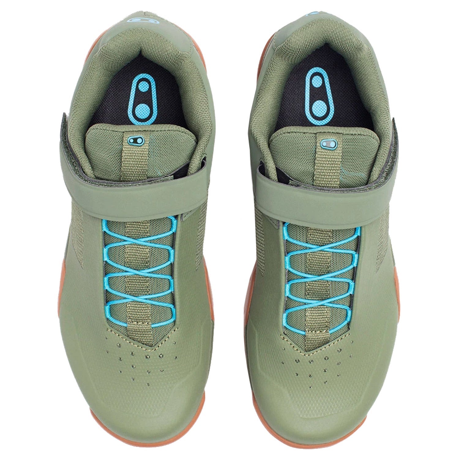 Crank Brothers Mallet E Speedlace Strap shoes - Green