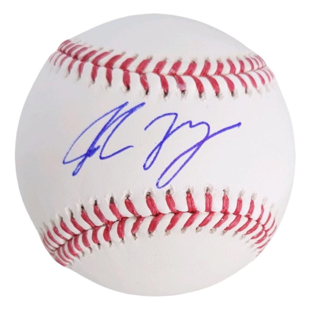 Jake Meyers Signed Rawlings Official Major League Baseball (JSA)