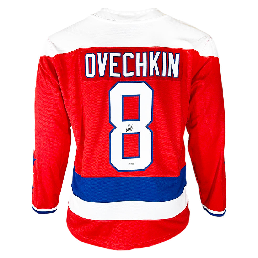 Alexander Ovechkin Signed Authentic Washington Capitals Alternate Red 6XL Hockey Jersey (JSA)