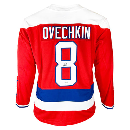 Alexander Ovechkin Signed Authentic Washington Capitals Alternate Red 3XL Hockey Jersey (JSA)