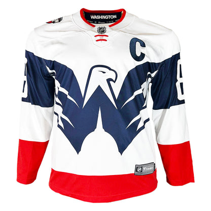 Alexander Ovechkin Signed Authentic Washington Capitals White Stadium Series Hockey Jersey Large (JSA)
