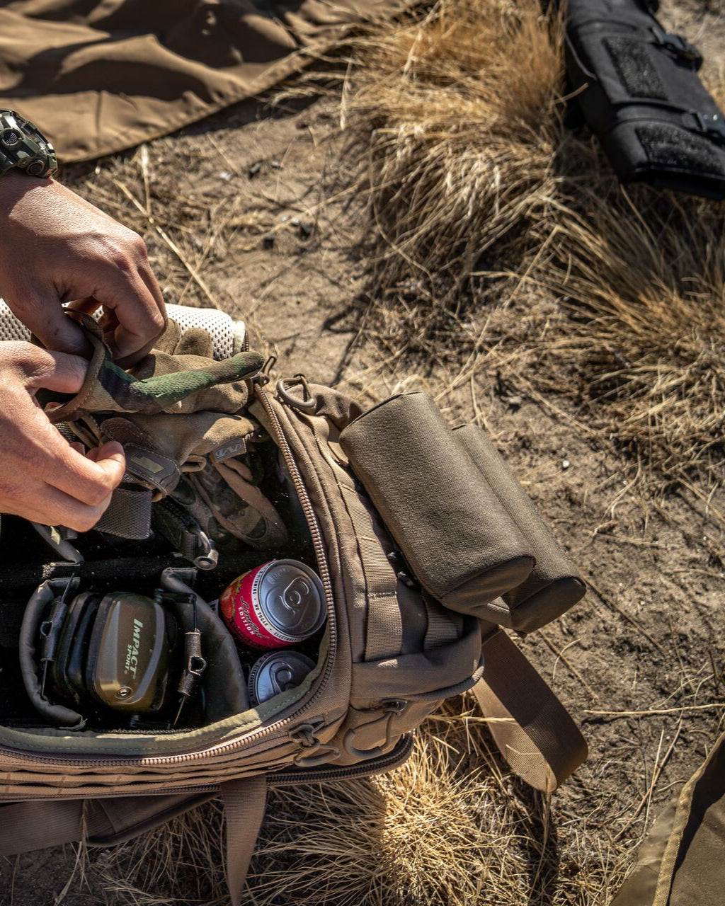 Pack Mounted Shooting Rest