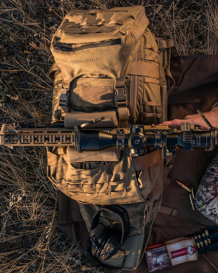 Pack Mounted Shooting Rest