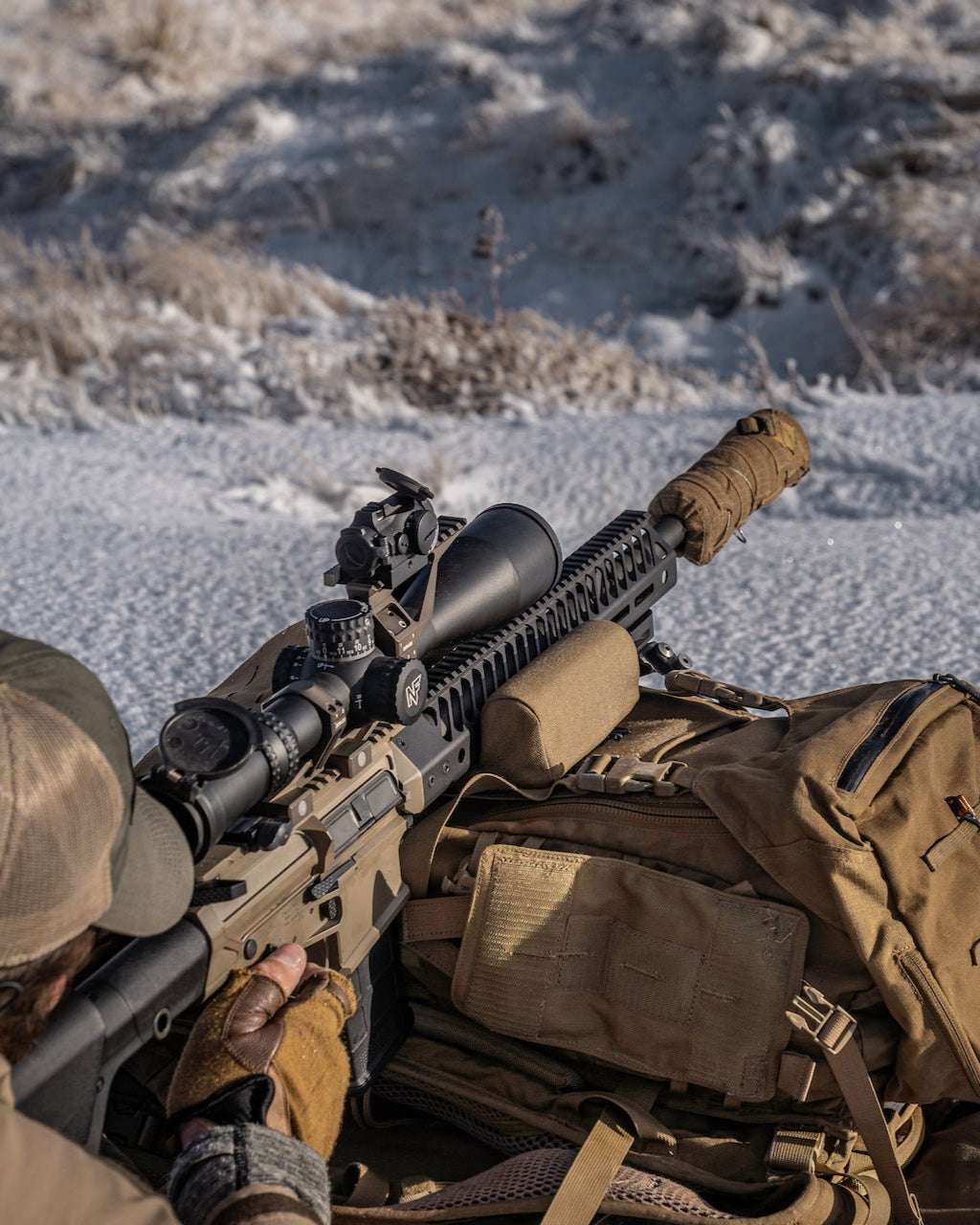 Pack Mounted Shooting Rest