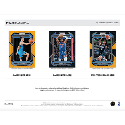 2022/23 Panini Prizm Basketball Hobby 12 Box Case
