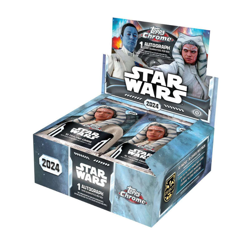 2024 Topps Star Wars Chrome Hobby 8 Box Case
