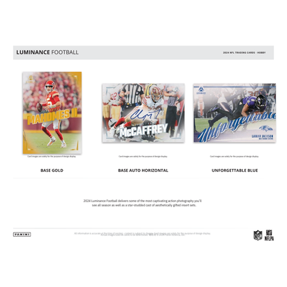 2024 Panini Luminance Football Hobby Box