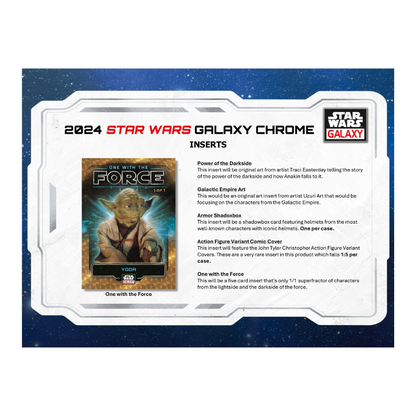 2024 Topps Star Wars Chrome Galaxy Hobby Box