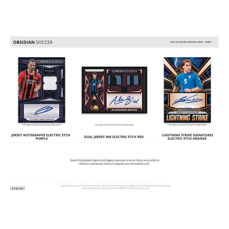 2023/24 Panini Obsidian Soccer Hobby Box