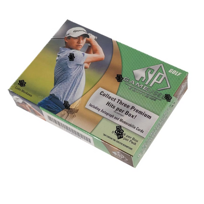 2024 Upper Deck SP Game Used Golf Hobby Box