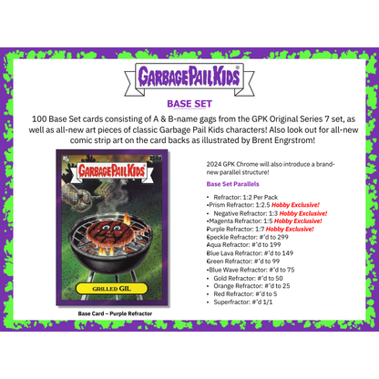 2024 Topps Garbage Pail Kids Chrome Hobby Box