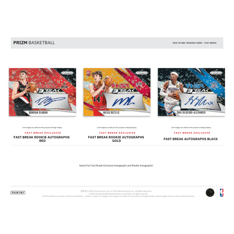 2024/25 Panini Prizm Basketball Fast Break Box