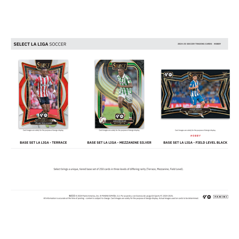2024/25 Panini Select La Liga Soccer Hobby Box