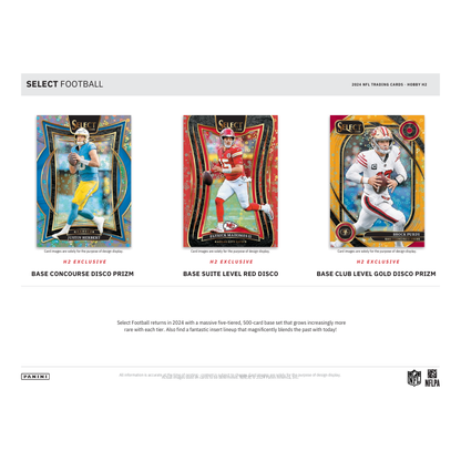 2024 Panini Select Football H2 Hybrid Box