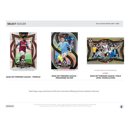 2024/25 Panini Select Premier League Soccer Hobby Box