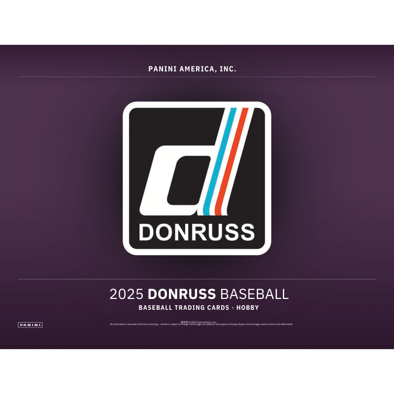 2025 Panini Donruss Baseball Hobby Box