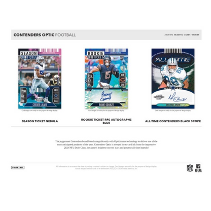2024 Panini Contenders Optic Football Hobby Box