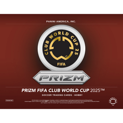 2025 Panini Prizm FIFA Club World Cup Soccer Hobby Box