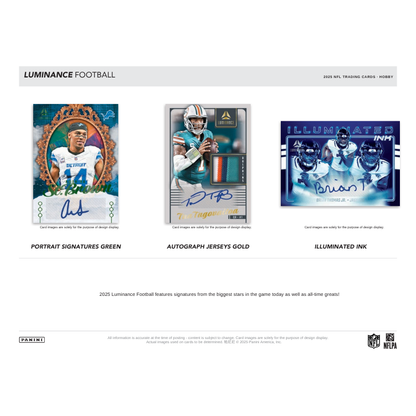 2025 Panini Luminance Football Hobby Box