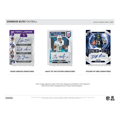 2025 Panini Donruss Elite Football Hobby Box