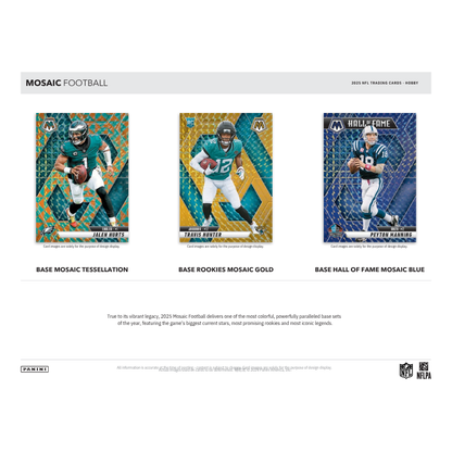 2025 Panini Mosaic Football Hobby Box