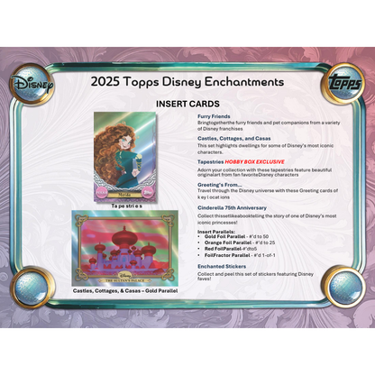2025 Topps Disney Wonder Hobby Box