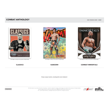 2025 Panini Combat Anthology Hobby Box