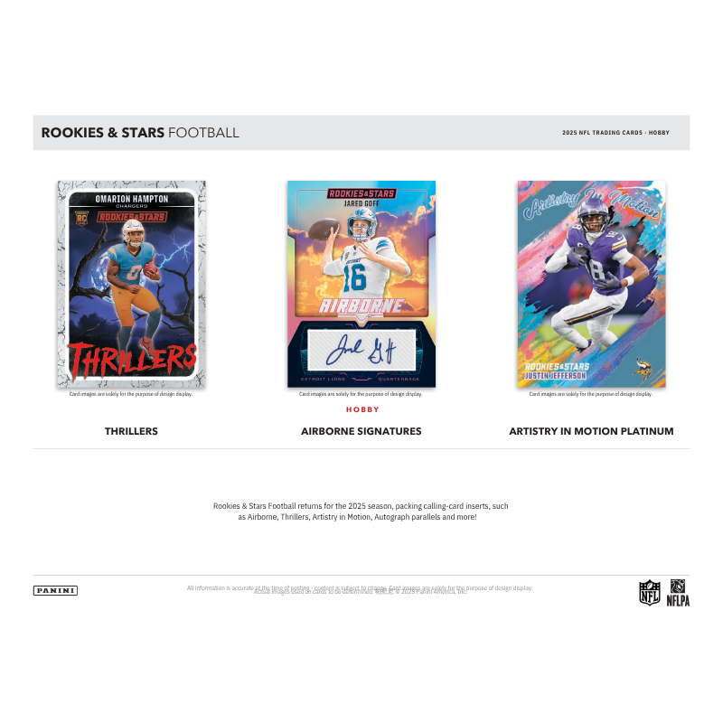 2025 Panini Rookies & Stars Football Hobby Box