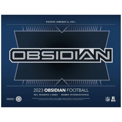 2023 Panini Obsidian Football Hobby International Box