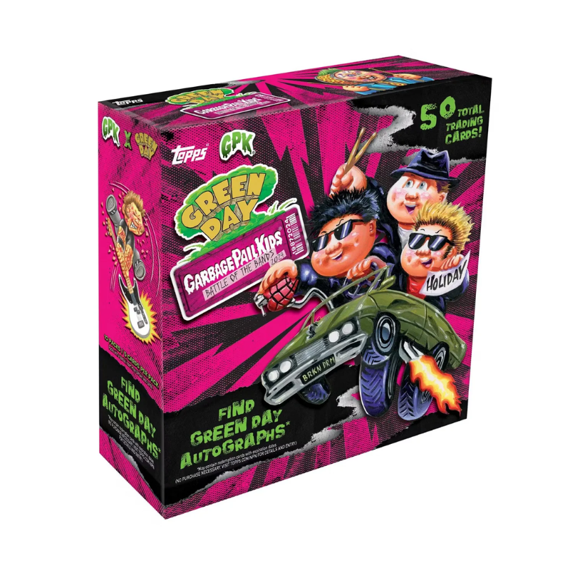 2024 Topps Garbage Pail Kids Battle of the Bands: Green Day Hobby Box