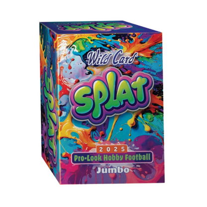 2025 Wild Card Splat Football Hobby Jumbo Box