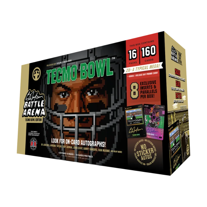 Bo Jackson Battle Arena Tecmo Bowl Double Mega Box