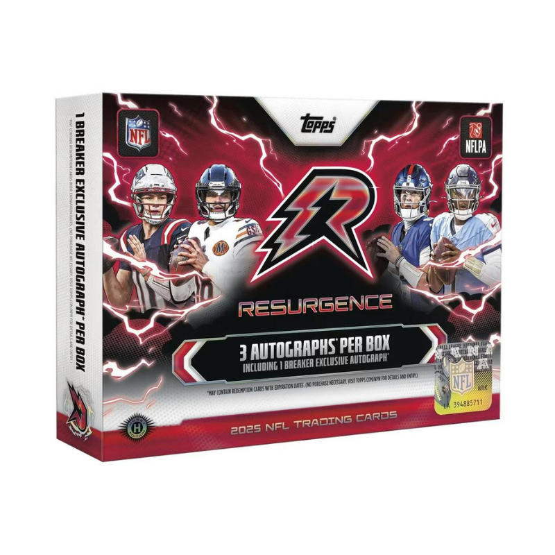 2025 Topps Resurgence Football Delight 6 Box Case