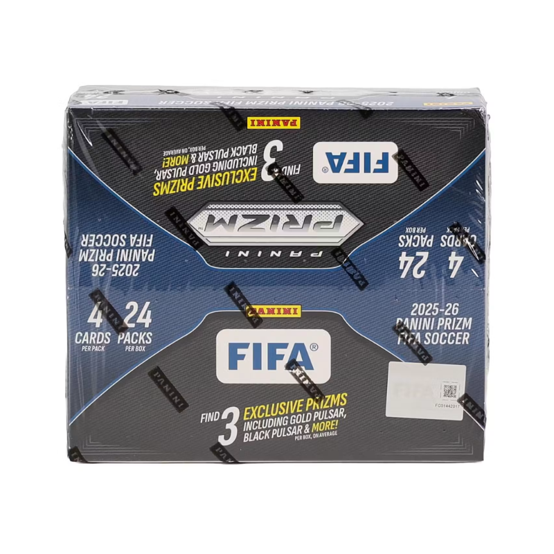 2025/26 Panini Prizm FIFA Soccer Retail 20 Box Case