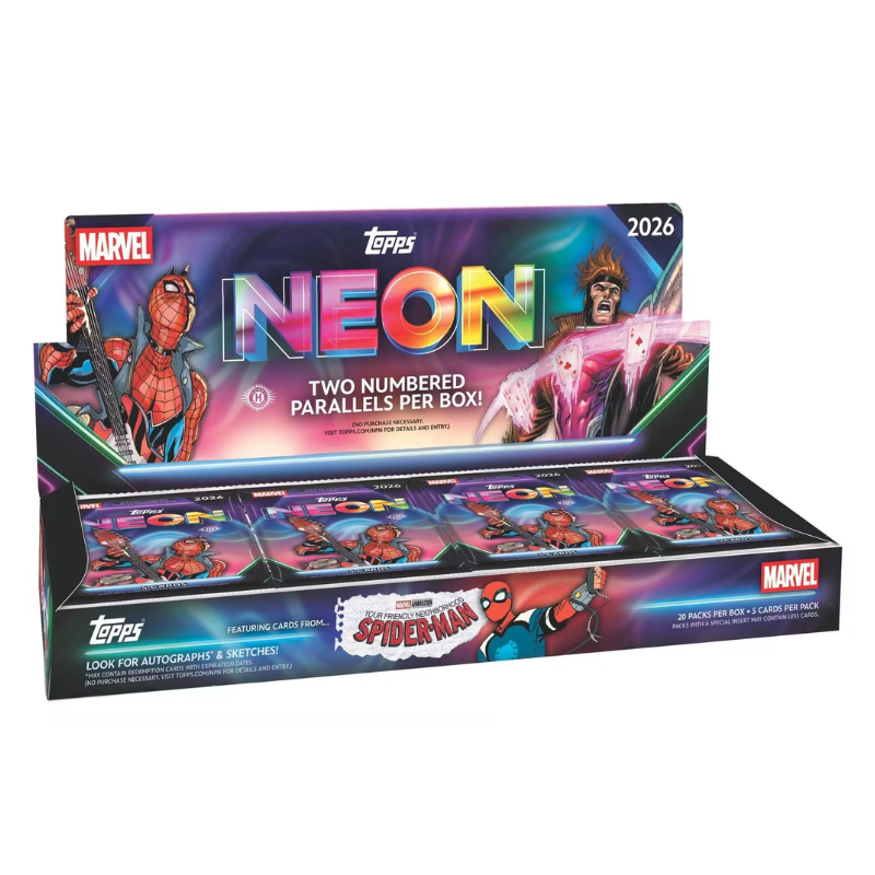 2026 Topps Marvel Neon Hobby Box
